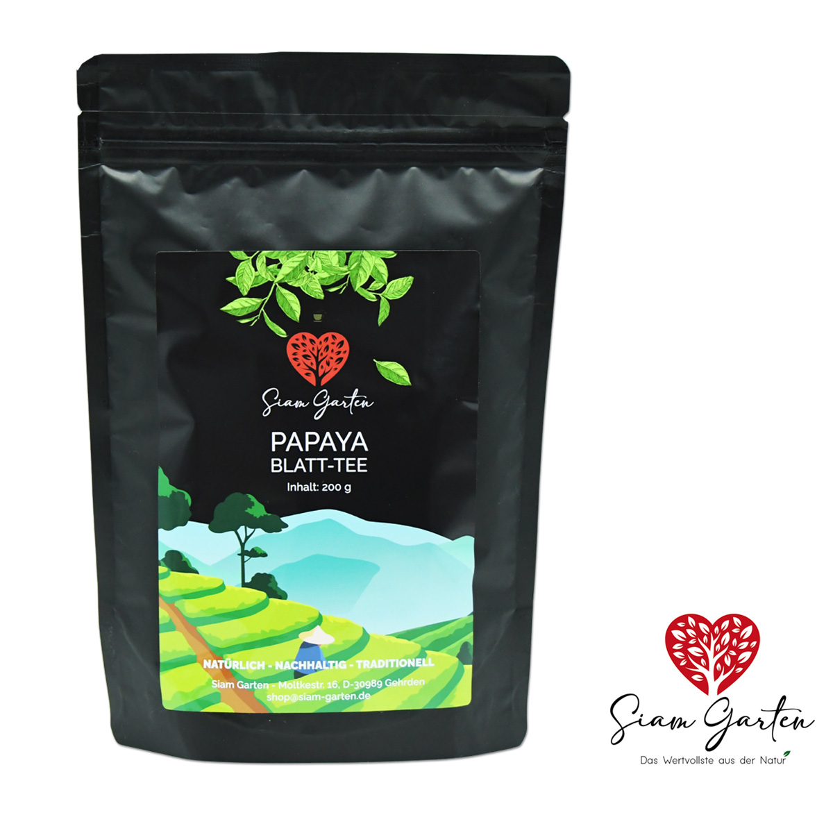 Papaya Blatt Tee (200g)