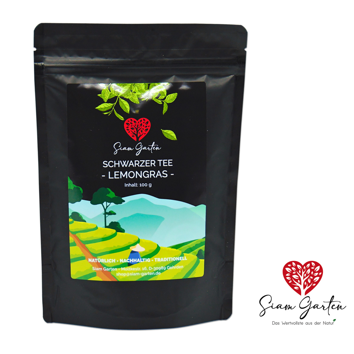 Schwarztee mit Lemongras (100 g)
