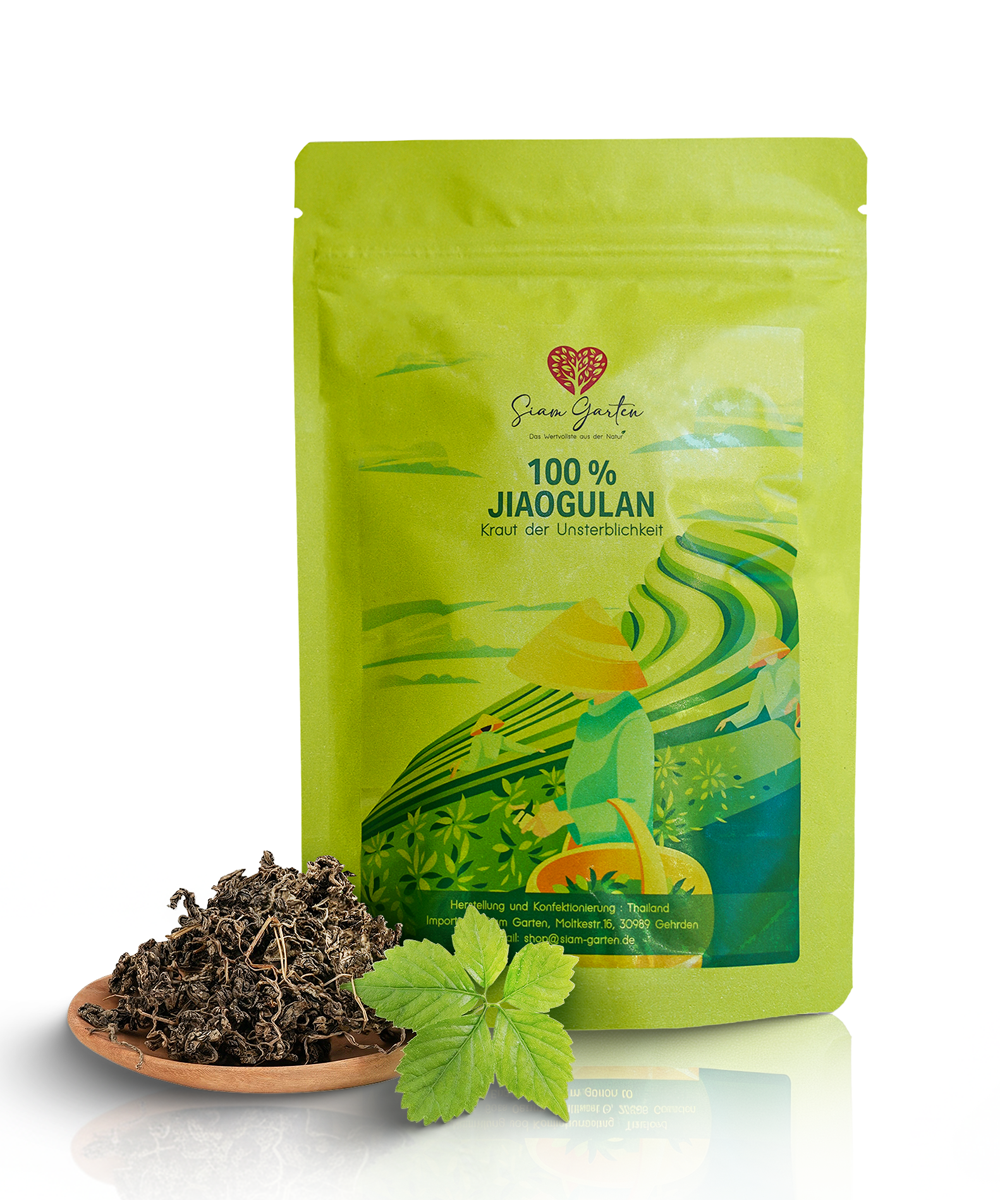 Jiaogulan, loses Blatt 250 g "Greenpack" / Siam Garten Edition