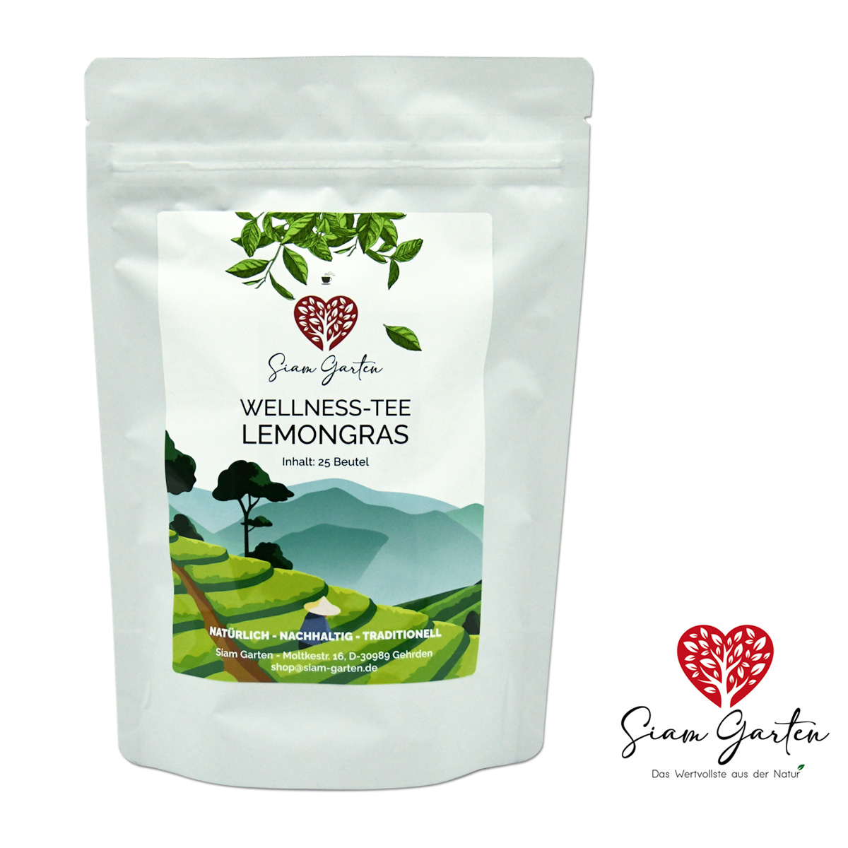 Wellness-Tee Lemongrass